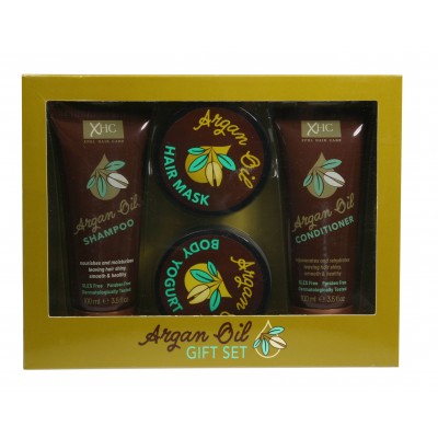 Argan Oil Box Set S/C/Body Yogurt/Hair M